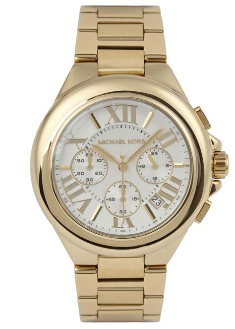 michael kors gold tone mk-3065 watch